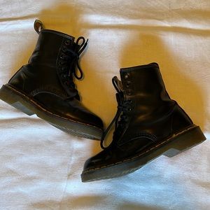 Black Dr. Martens Boots - Size 6